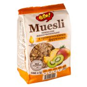 Хлопья Мюсли с тропич. фрукт. запеченые ОГО! 350гр/10шт