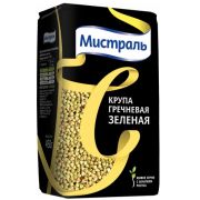 Крупа гречка зеленая Мистраль 450гр/12шт