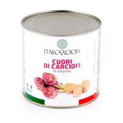Кон. Артишоки целые в с/с ITALCARCIOFI  ж/б 2,5кг/1,2кг/6шт