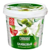 Майонез Слобода Оливковый 67% ведро 900мл/12шт