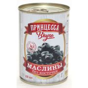 Кон. Маслины б/к Принцесса Вкуса ж/б ключ 300мл/12шт