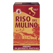 Крупа рис шлифованный Арборио RISO del Mulino 1кг/12шт