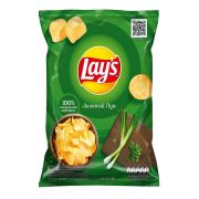 Снэки Чипсы Лейз С зеленым луком 140гр/19шт