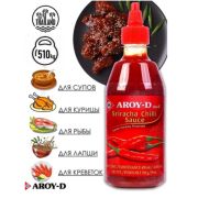 Соус овощной Шрирача AROY-D пл/б 510гр/12шт