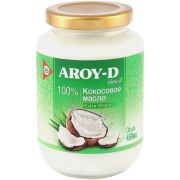 Масло кокосовое Extra virgin AROY-D ст/б 450мл/12шт