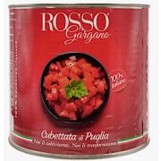 Кон. Томаты ПИЛАТИ Rosso Gargano очищ. резаные в с/с Cubetti 2,5кг/6шт