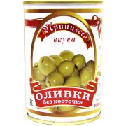 Кон. Оливки б/к Принцесса Вкуса ж/б ключ 300мл/12шт