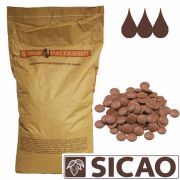 Шоколад Sicao молочный 31,7% диски 20кг