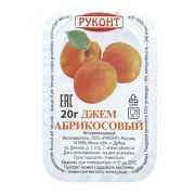 Кон. Джем порц. Абрикос Руконт 20гр/140шт/кор
