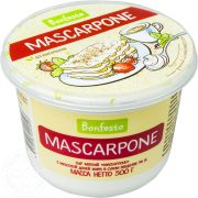 Сыр Маскарпоне 78% ТМ Бонфесто Туровский МК 500гр/6шт